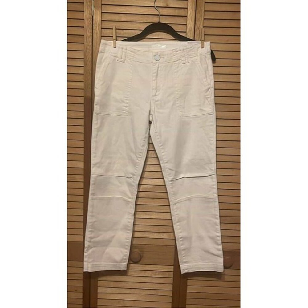 KUT NWT White Jeans SZ 6/SMALL Defect‎ in photos/CHARITY SALE